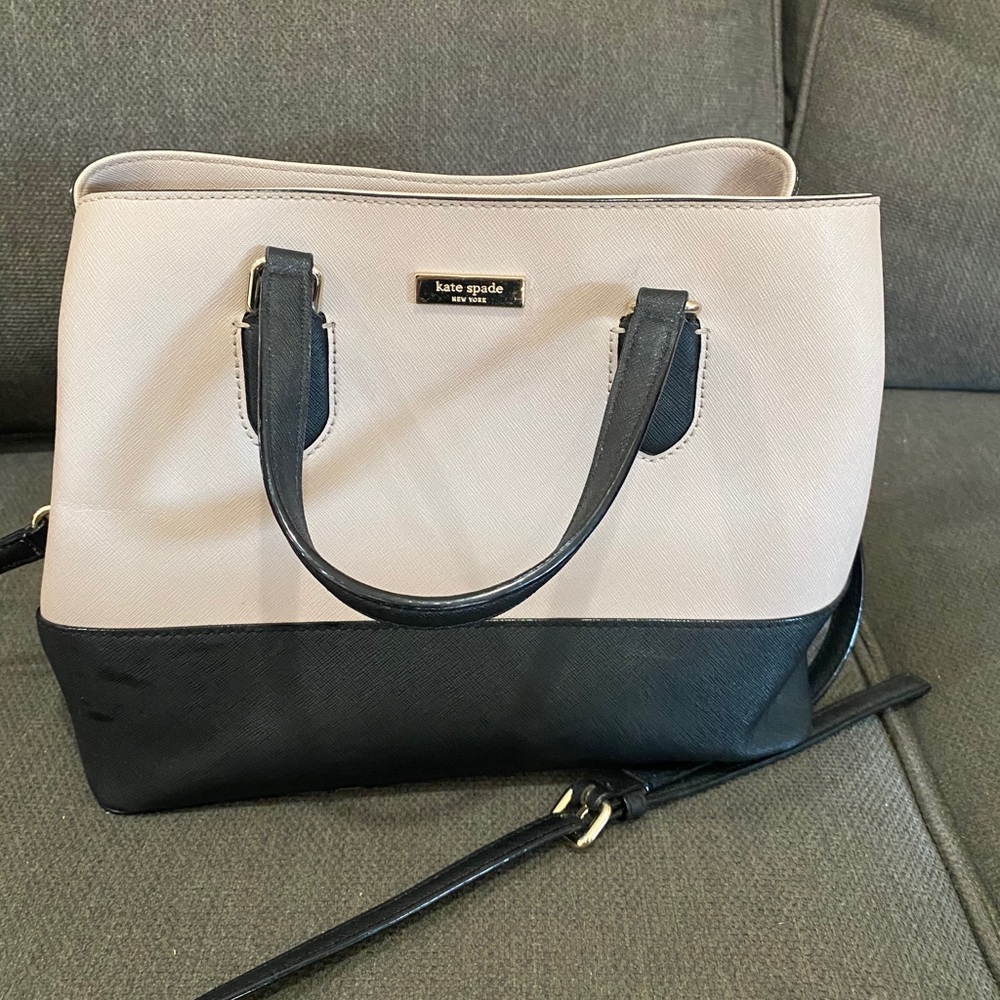 kate spade two tone bag